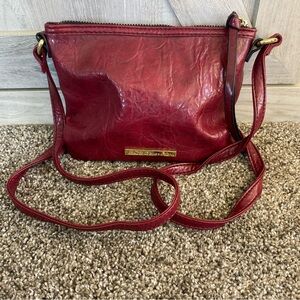 BCBGeneration Burgundy Red Crossbody Shoulder Bag Purse